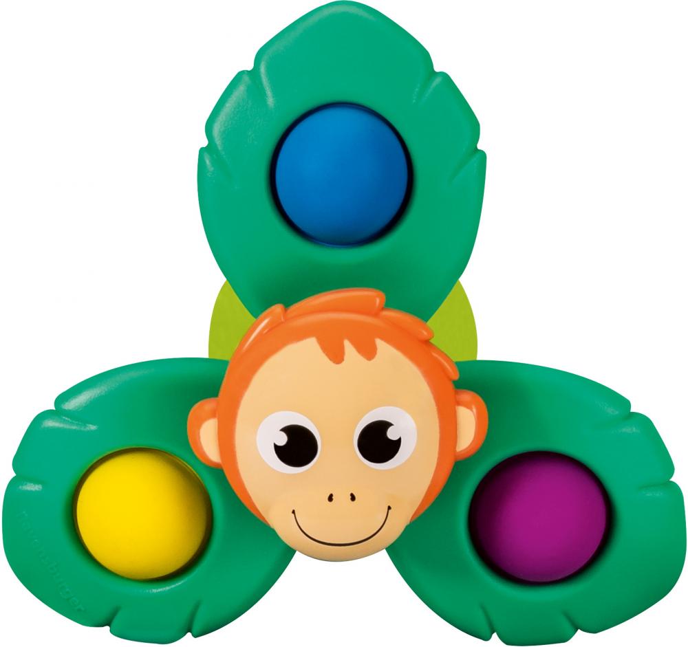 Ravensburger Babywelt Motorikspielzeug Play+ Pop-it Spinner Affe 04867