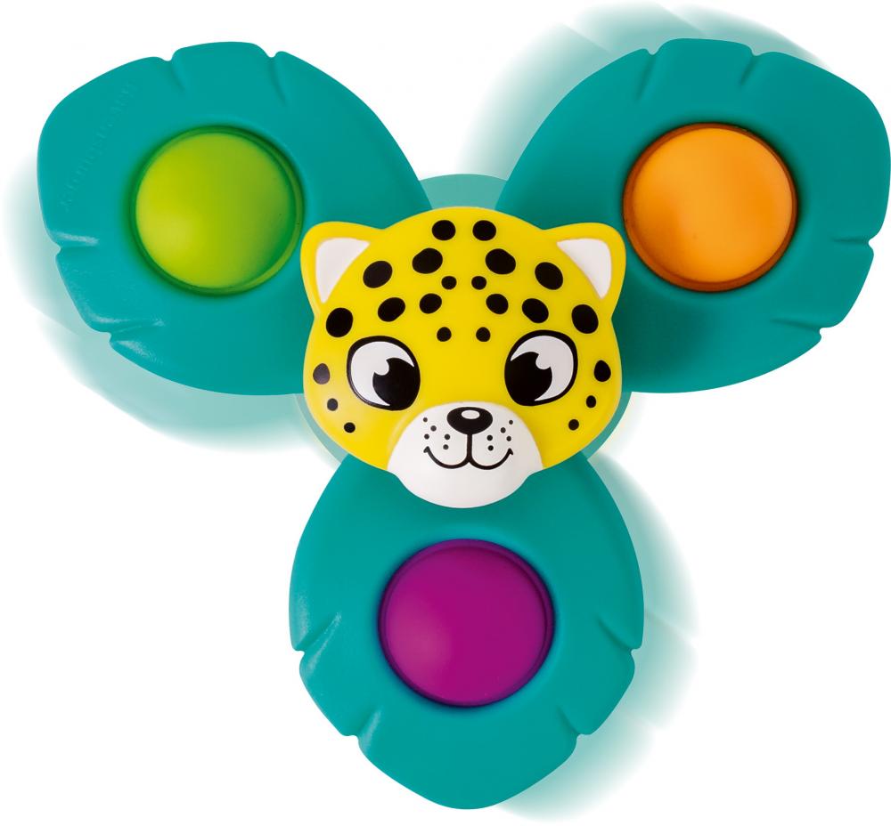 Ravensburger Babywelt Motorikspielzeug Play+ Pop-it Spinner Leopard 04868