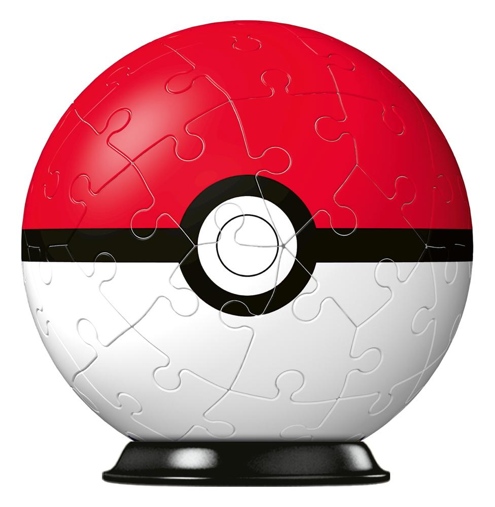 54 Teile Ravensburger 3D Puzzle Ball Pokémon Pokéball Classic 11256