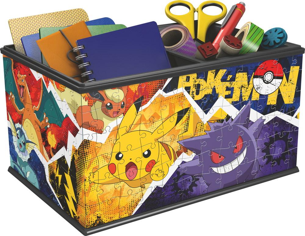 216 Teile Ravensburger 3D Puzzle Aufbewahrungsbox Pokémon 11546