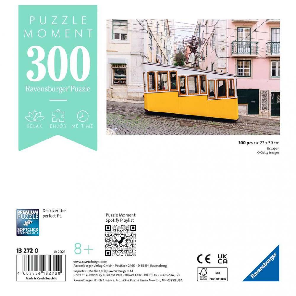 300 Teile Ravensburger Puzzle Moments Lissabon 13272