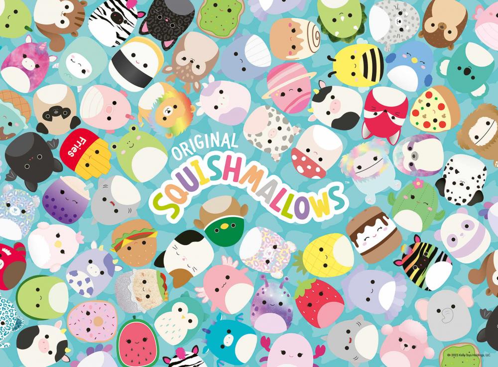 200 Teile Ravensburger Kinder Puzzle XXL Squishmallows Mallow Days 13392