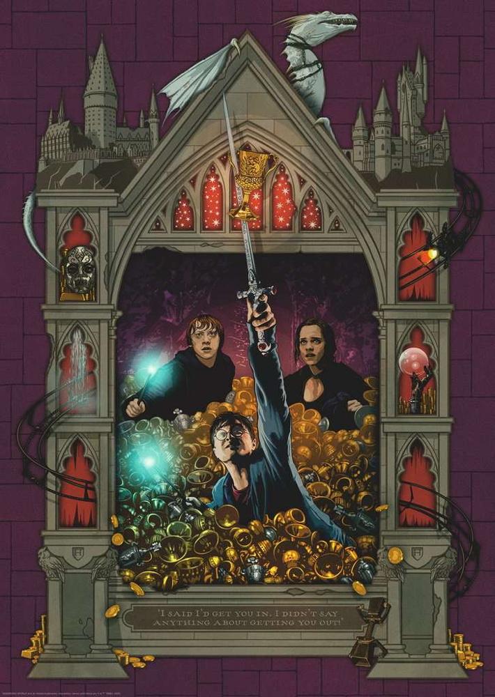 1000 Teile Ravensburger Puzzle Harry Potter und die Heiligtümer des Todes Teil 2 16749