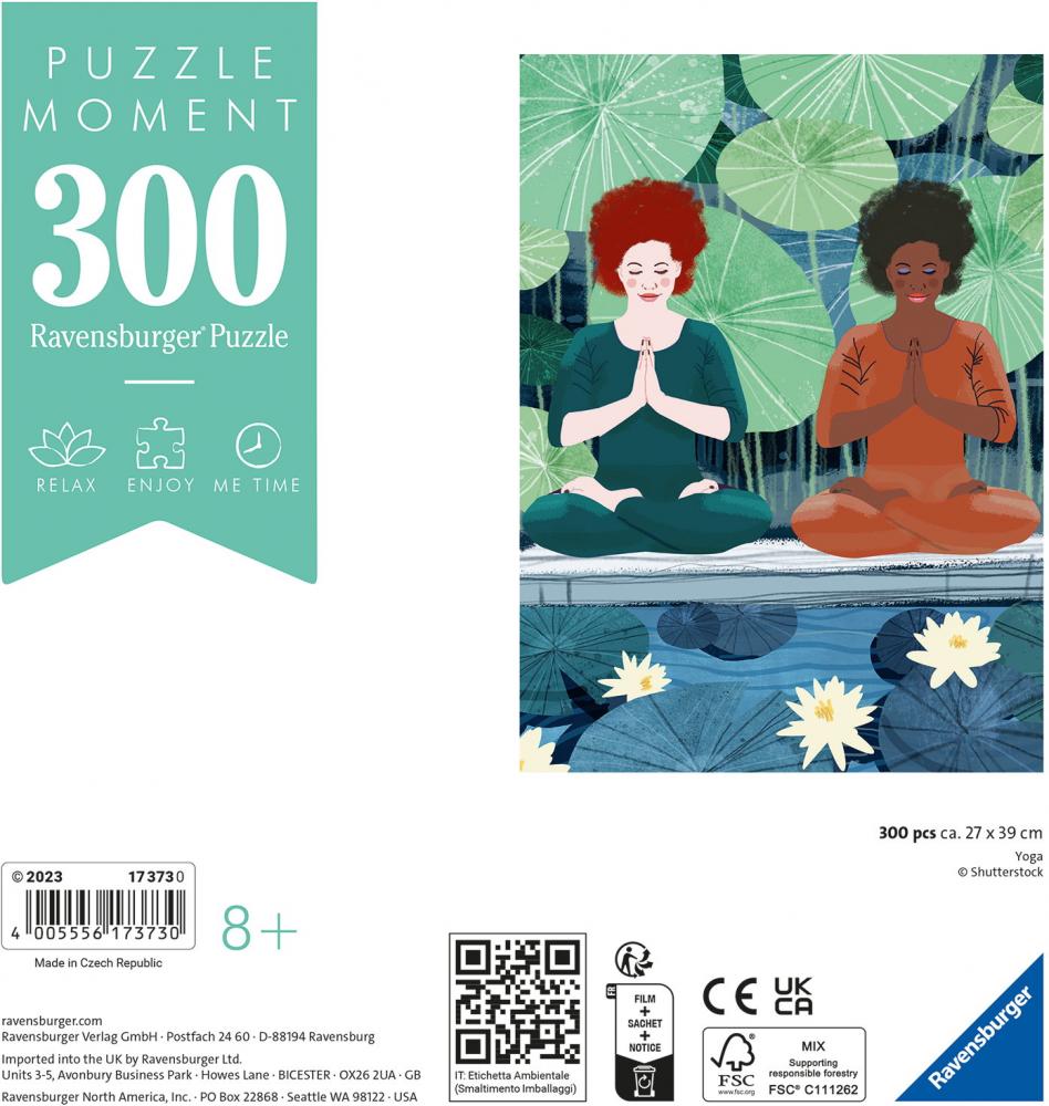 300 Teile Ravensburger Puzzle Moment Yoga 17373