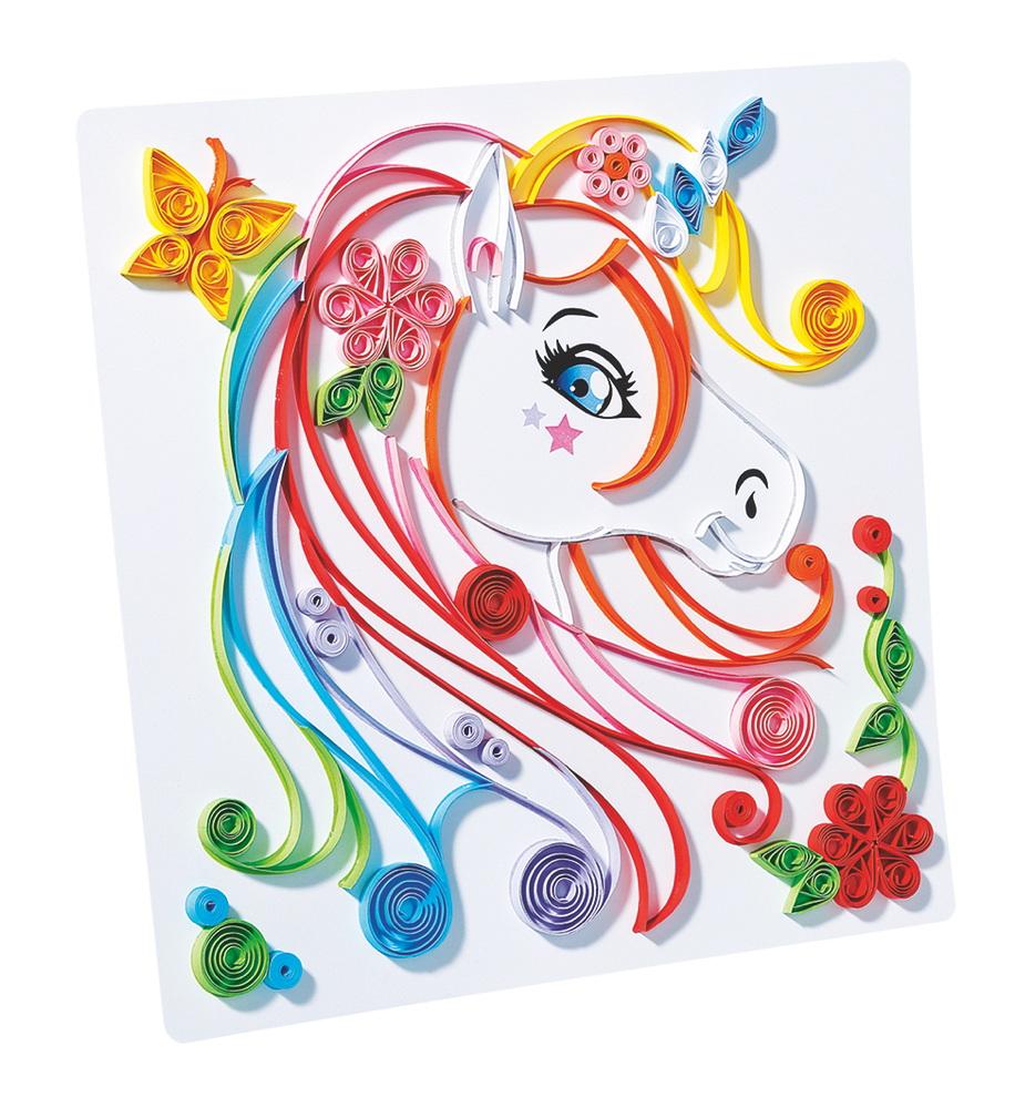 Ravensburger Creation Paper Art Flowers & Unicorn 18236