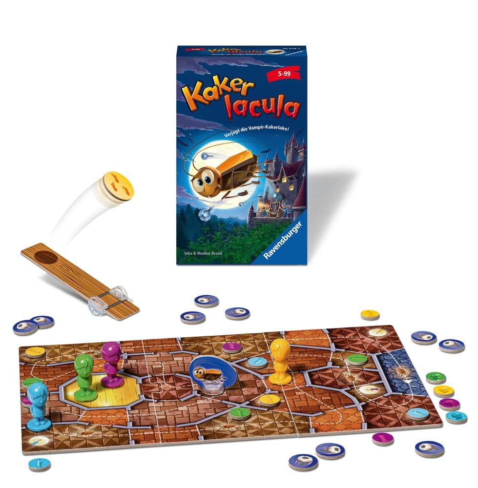 Ravensburger Mitbringspiel Reaktionsspiel Kakerlacula 20638