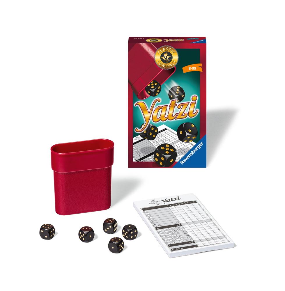 Ravensburger Mitbringspiel Würfelspiel Classic Compact Yatzi 20639