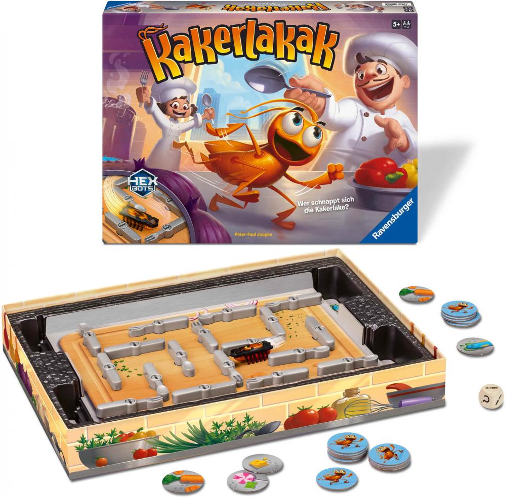 Ravensburger Kinderspiel Reaktionsspiel Kakerlakak 20800