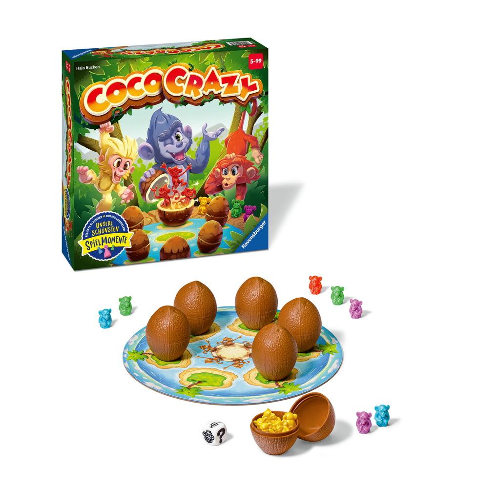 Ravensburger Kinderspiel Merkspiel Coco Crazy 20897