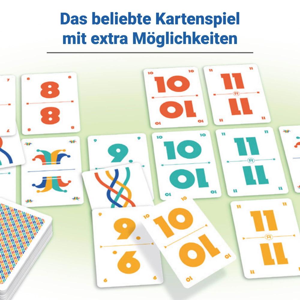 Ravensburger Kartenspiel Kartenlegespiel Elfer raus! Extra 20946