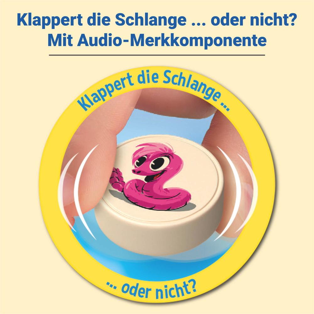 Ravensburger Meine ersten Spiele Wettlaufspiel Tempo, kleine Klapperschlange 20950