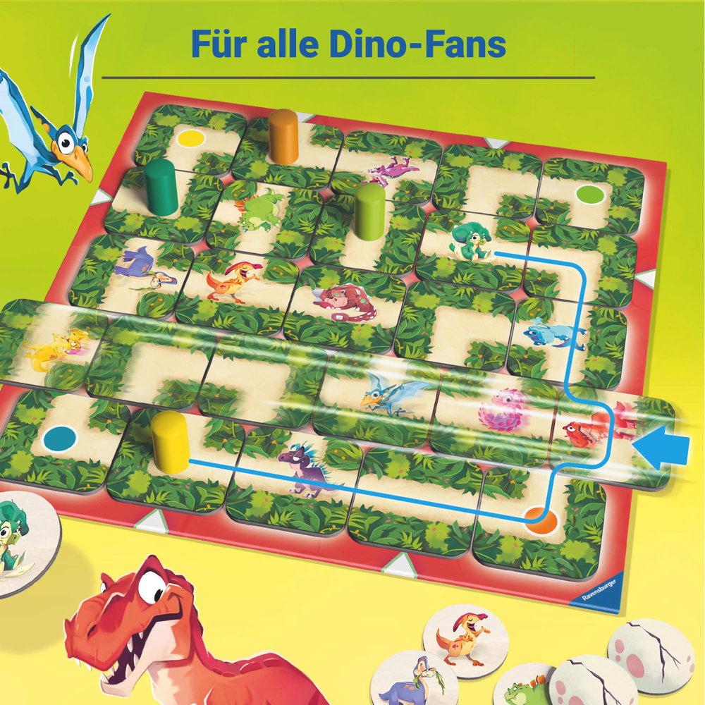 Ravensburger Kinderspiel Such- und Schiebespiel Labyrinth Dino Junior 20980