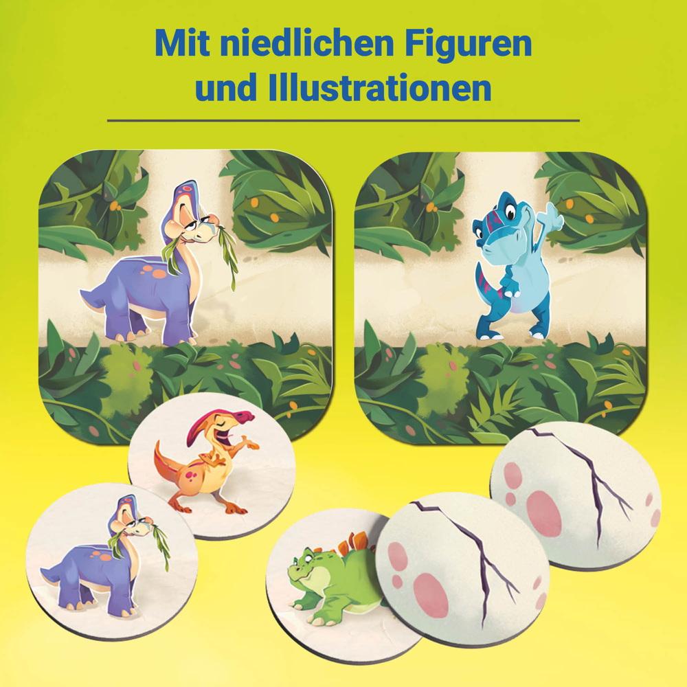 Ravensburger Kinderspiel Such- und Schiebespiel Labyrinth Dino Junior 20980