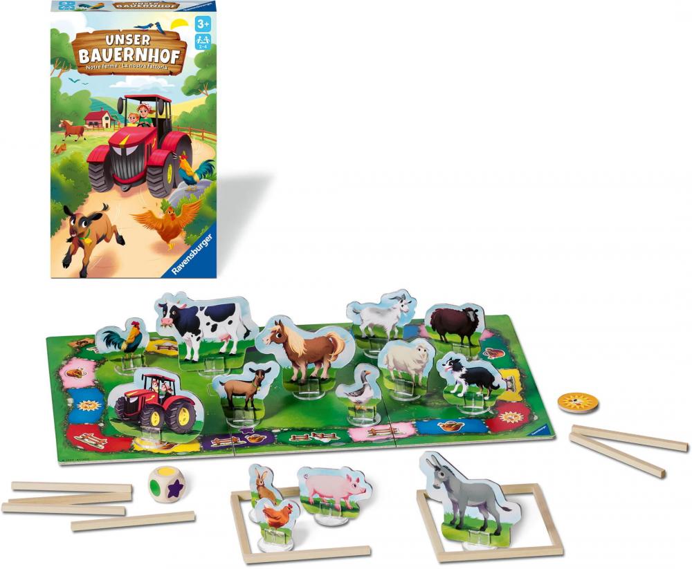 Ravensburger Mitbringspiel Würfelspiel Unser Bauernhof 22408