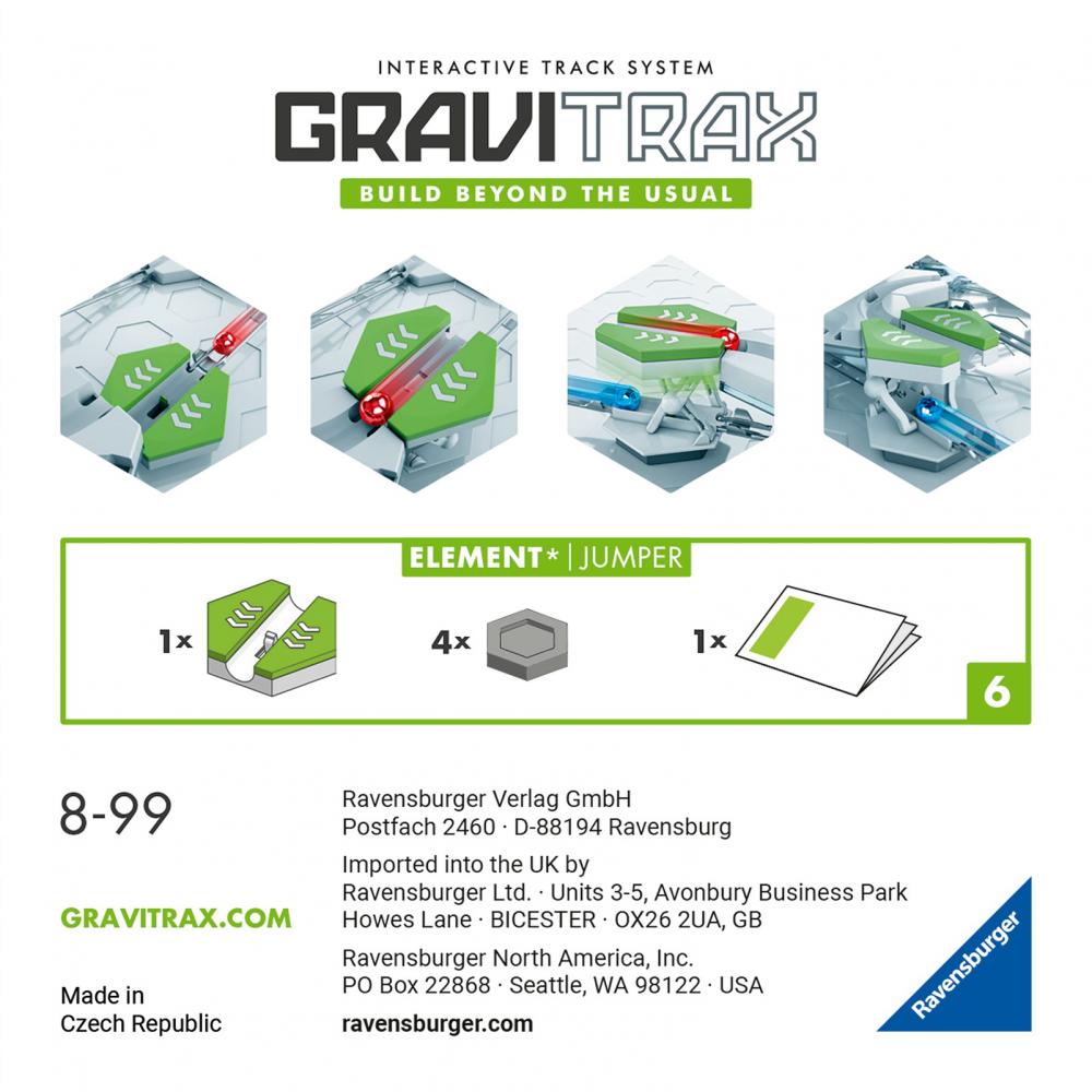 Ravensburger Kugelbahn GraviTrax CORE Element Jumper 22421