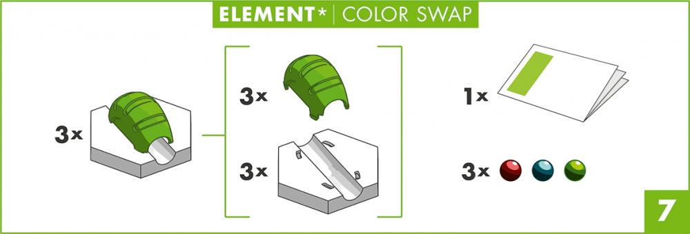 Ravensburger Kugelbahn GraviTrax CORE Element Color Swap 22437