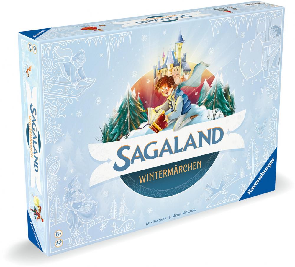 Ravensburger Familienspiel Merkspiel Sagaland Wintermärchen 22460