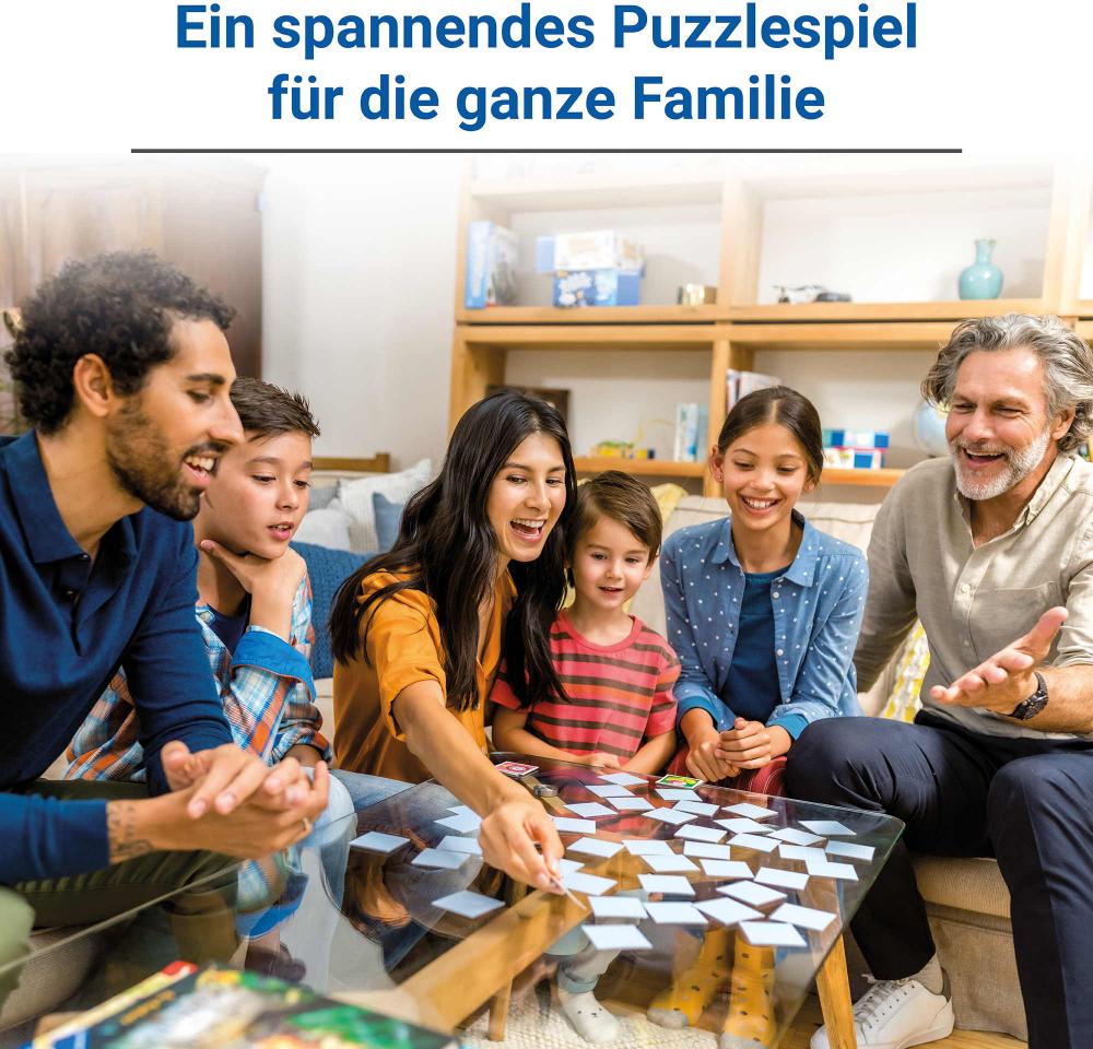 80 Karten Ravensburger Kinderspiel Kartenlegespiel memory Puzzle Unterwasserwelt 22461