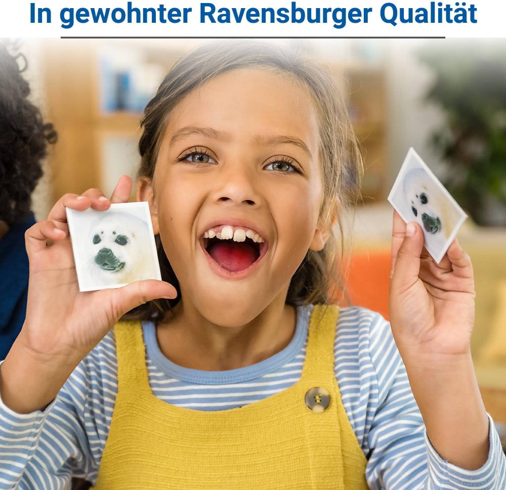 64 Karten Ravensburger Kinderspiel Kartenlegespiel Challenge memory Verrückte Muster 22462