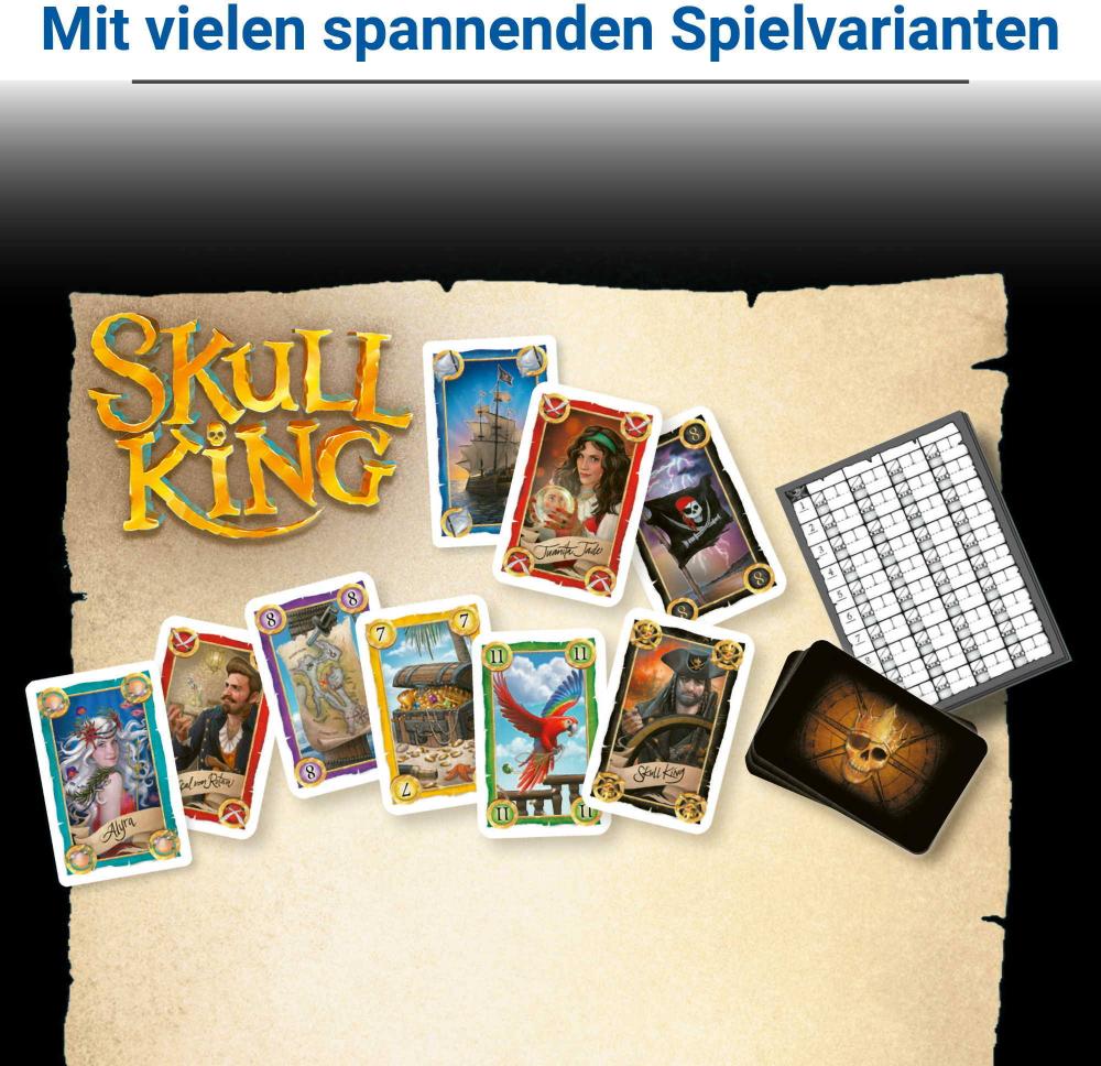 Ravensburger Die flotten Kleinen Kartenspiel Skull King 22578