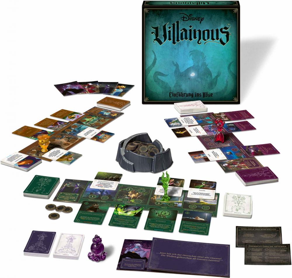 Ravensburger Familienspiel Strategiespiel Disney Villainous Einführung ins Böse 22687