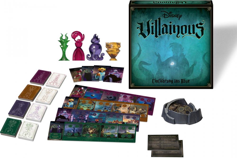 Ravensburger Familienspiel Strategiespiel Disney Villainous Einführung ins Böse 22687