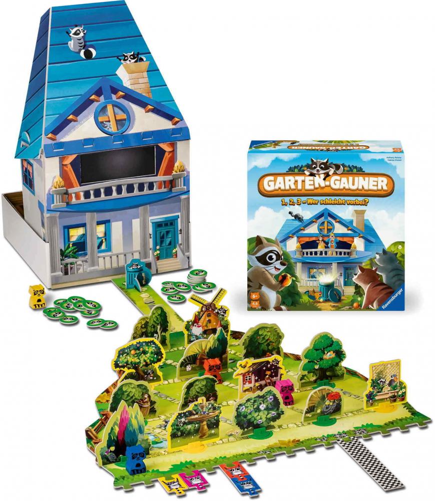 Ravensburger Kinderspiel Aktionsspiel Garten-Gauner 22698