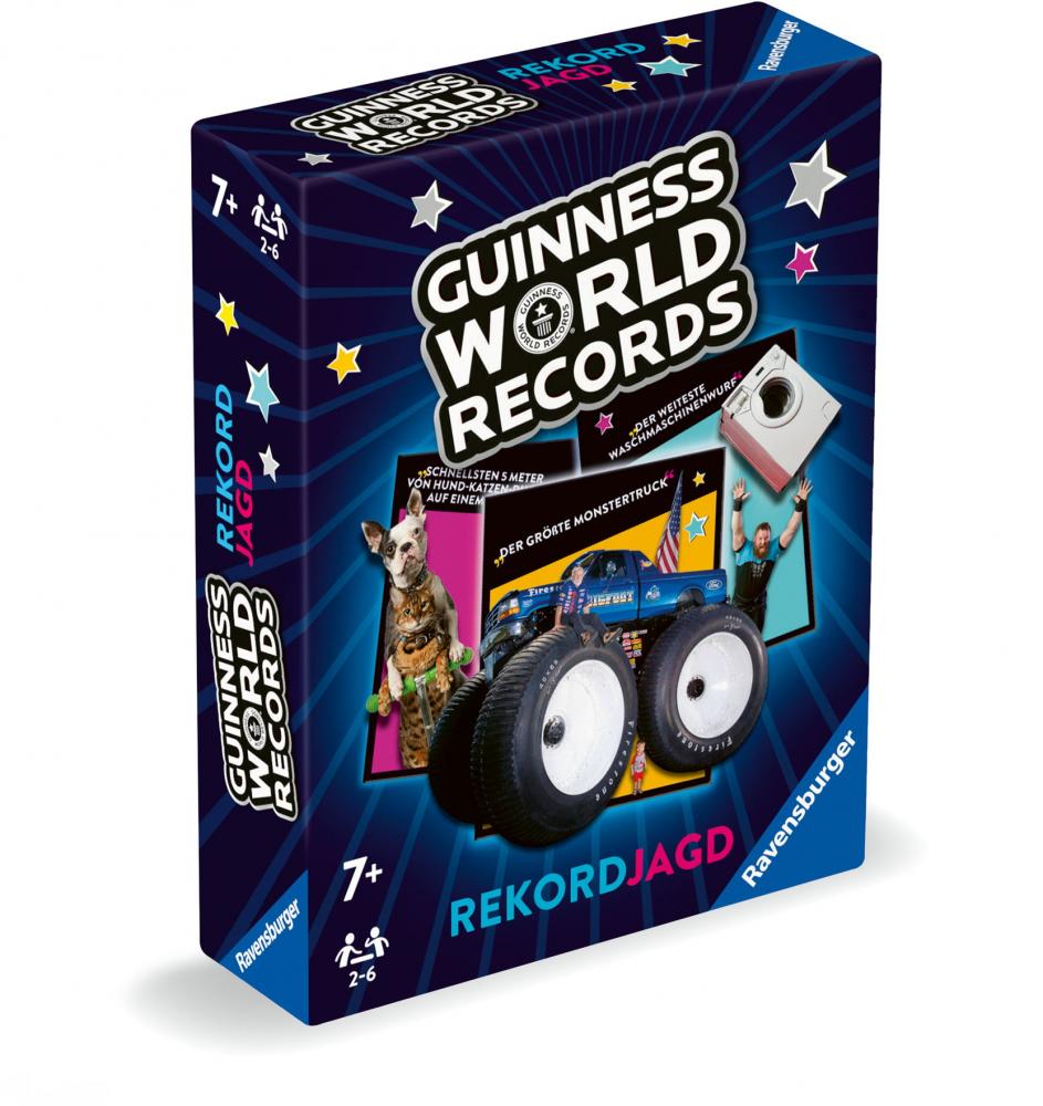 Ravensburger Die flotten Kleinen Quizspiel Guinness World Records Rekordjagd 22889