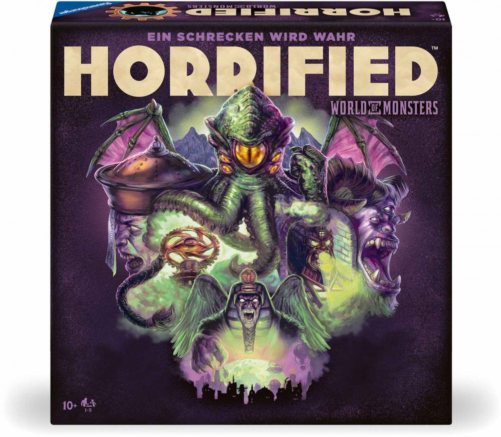 Ravensburger Familienspiel Strategiespiel Horrified World of Monsters 22892