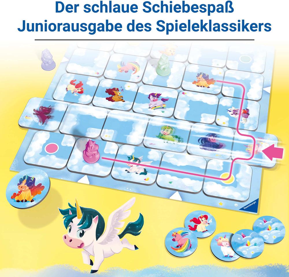 Ravensburger Kinderspiel Such- und Schiebespiel Labyrinth Einhorn Junior 23046