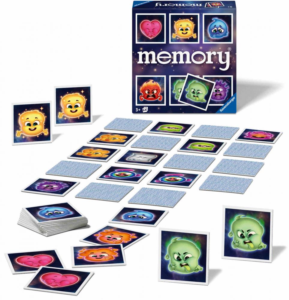 64 Karten Ravensburger Kinderspiel Kartenlegespiel memory Emotionen 23487