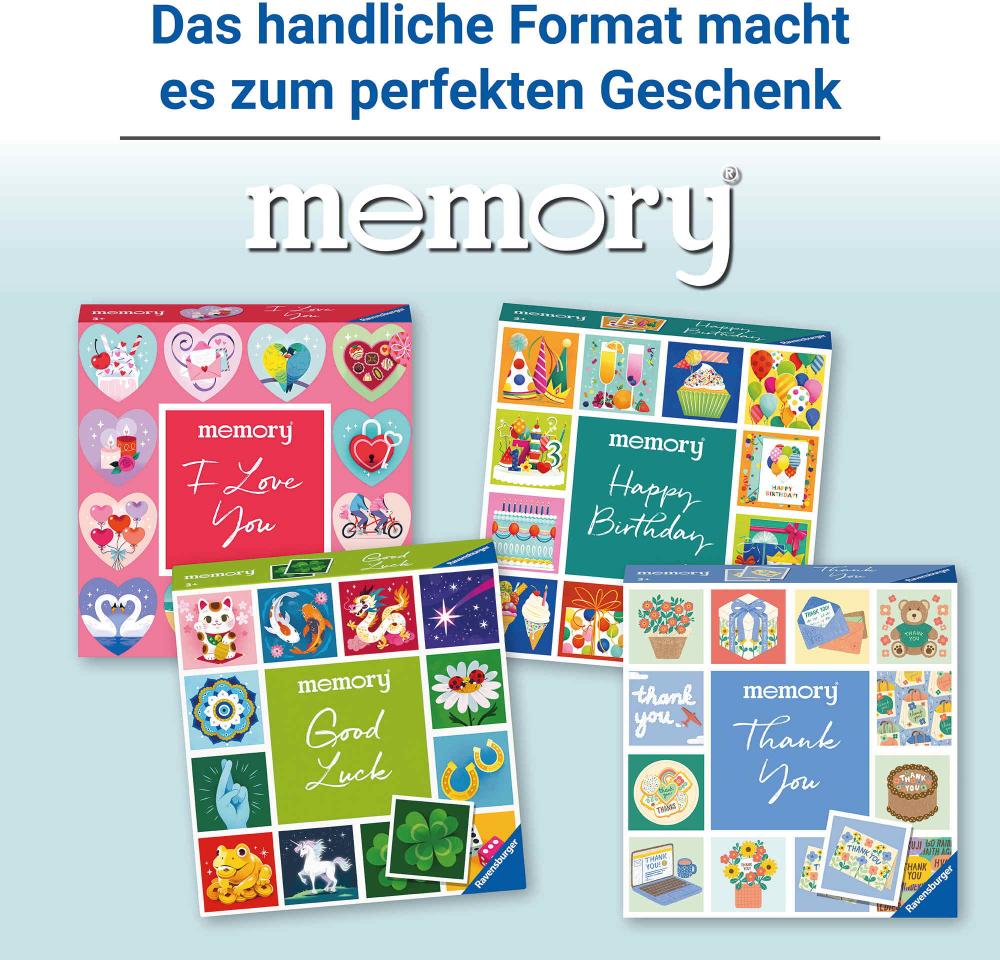 48 Karten Ravensburger Kinderspiel Kartenlegespiel memory moments Good Luck 23488