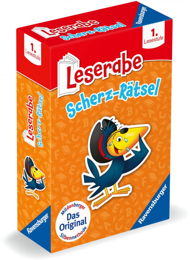 Ravensburger Kartenspiel Quizspiel Leserabe Scherz Rätsel 23498