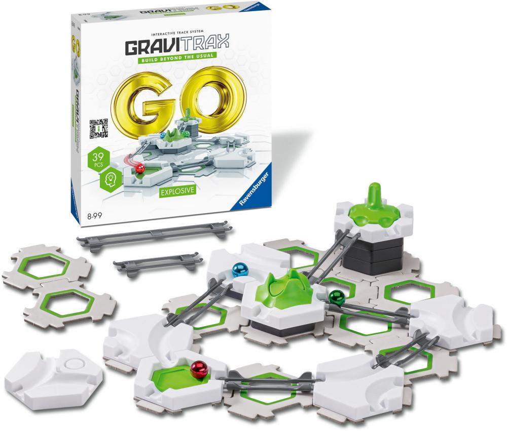 Ravensburger Kugelbahn GraviTrax GO Explosive 23704