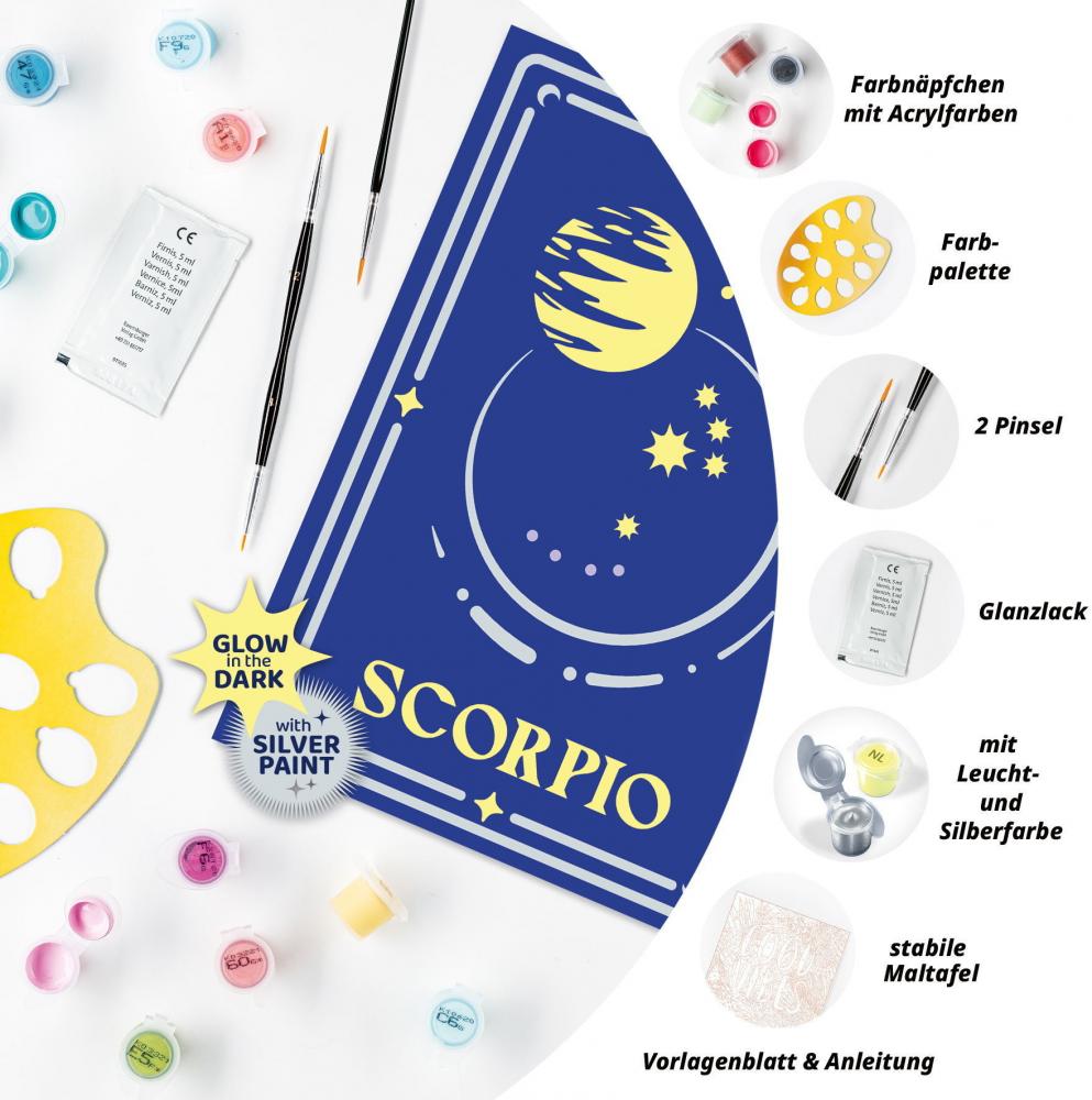 Ravensburger Malen nach Zahlen CREART Trend Serie D Sternzeichen (Zodiac Sign) Skorpion 23740