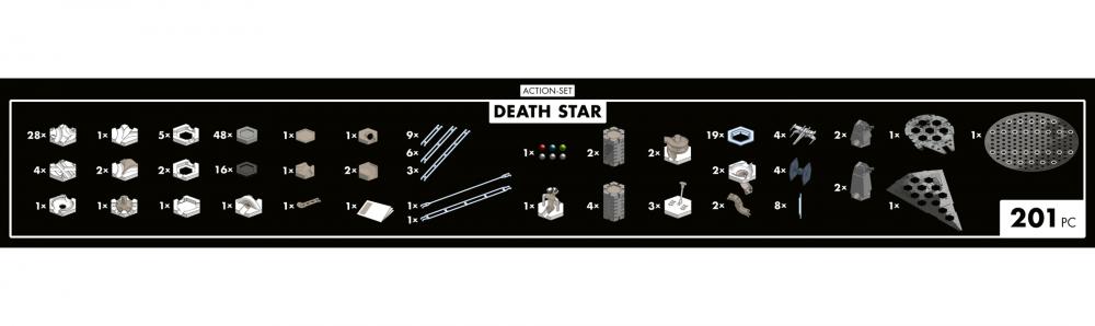 Ravensburger Kugelbahn GraviTrax Action-Set Star Wars Death Star 23860