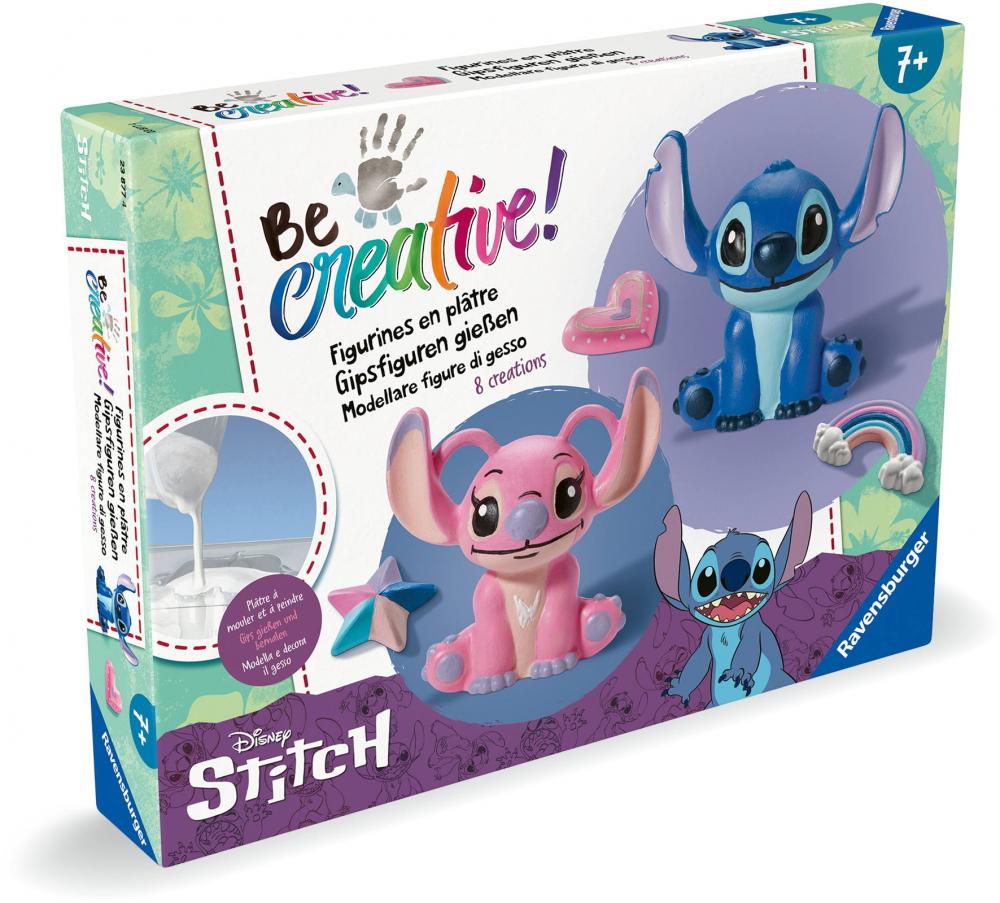 Ravensburger Creation kreative Grundtechniken Be Creative Gipsgießen Disney Stitch 23877