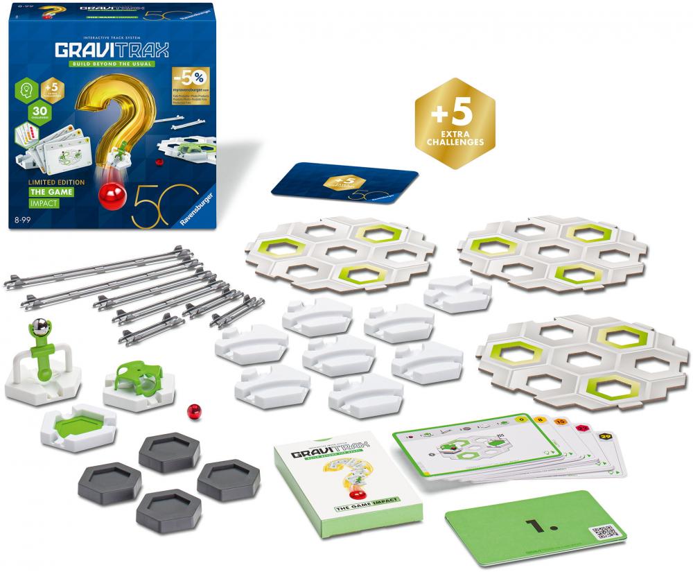 Ravensburger Kugelbahn GraviTrax The Game Impact 50 Jahre 23917