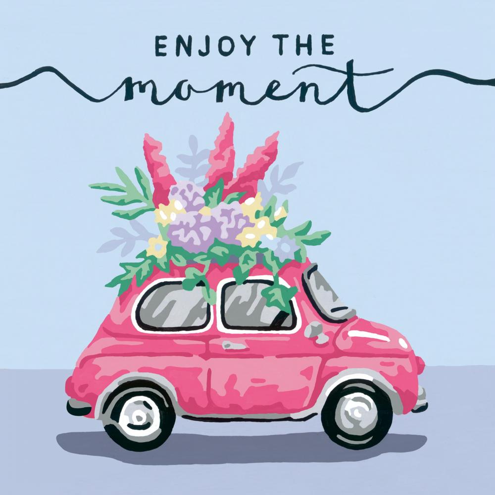 Ravensburger Malen nach Zahlen CREART Trend Serie Quadratisch Enjoy the moment 23935