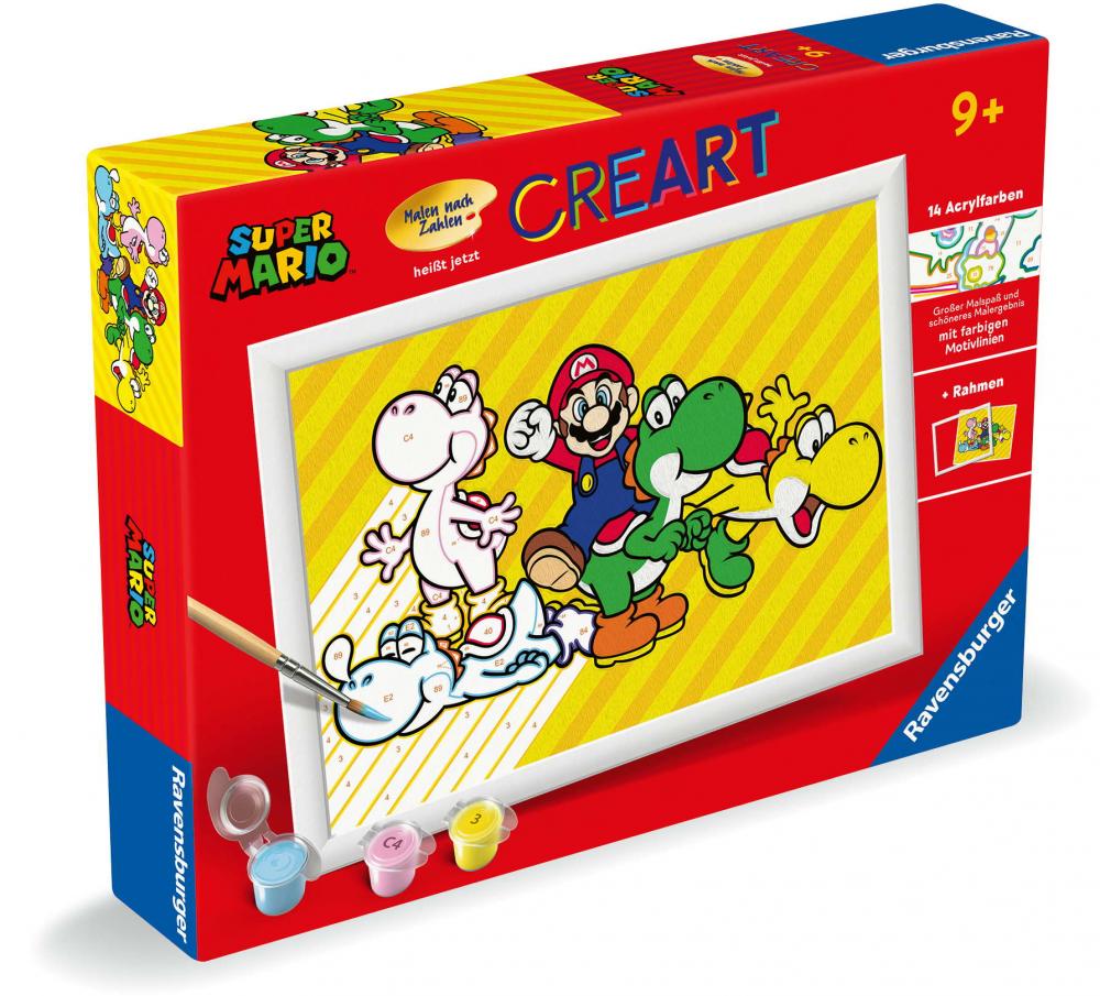 Ravensburger Malen nach Zahlen CREART Trend Serie D Character Super Mario 23957