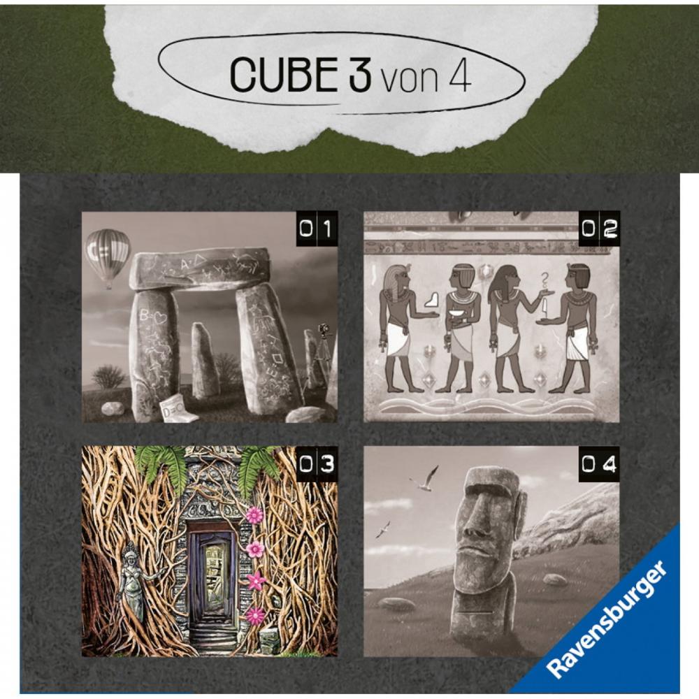 Ravensburger Familienspiel Exit Cube Mystery Cube Wunder der Welt Angkor Wat 24579