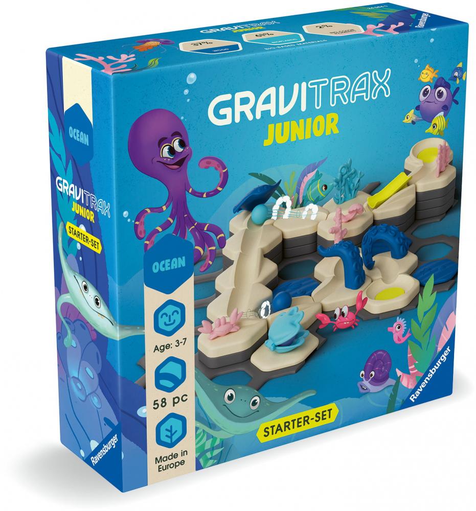 Ravensburger Kugelbahn GraviTrax Junior StarterSet S Ocean 24584