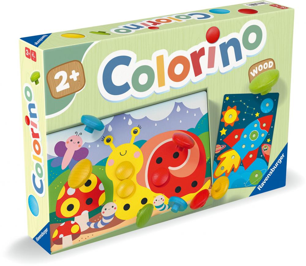 Ravensburger Kinderspiel Farbzuordnungsspiel Mein Holz Colorino 24591