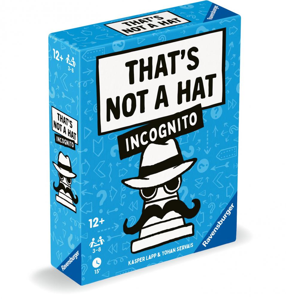 Ravensburger Kartenspiel Kartenlegespiel That's not a hat Incognito 24685