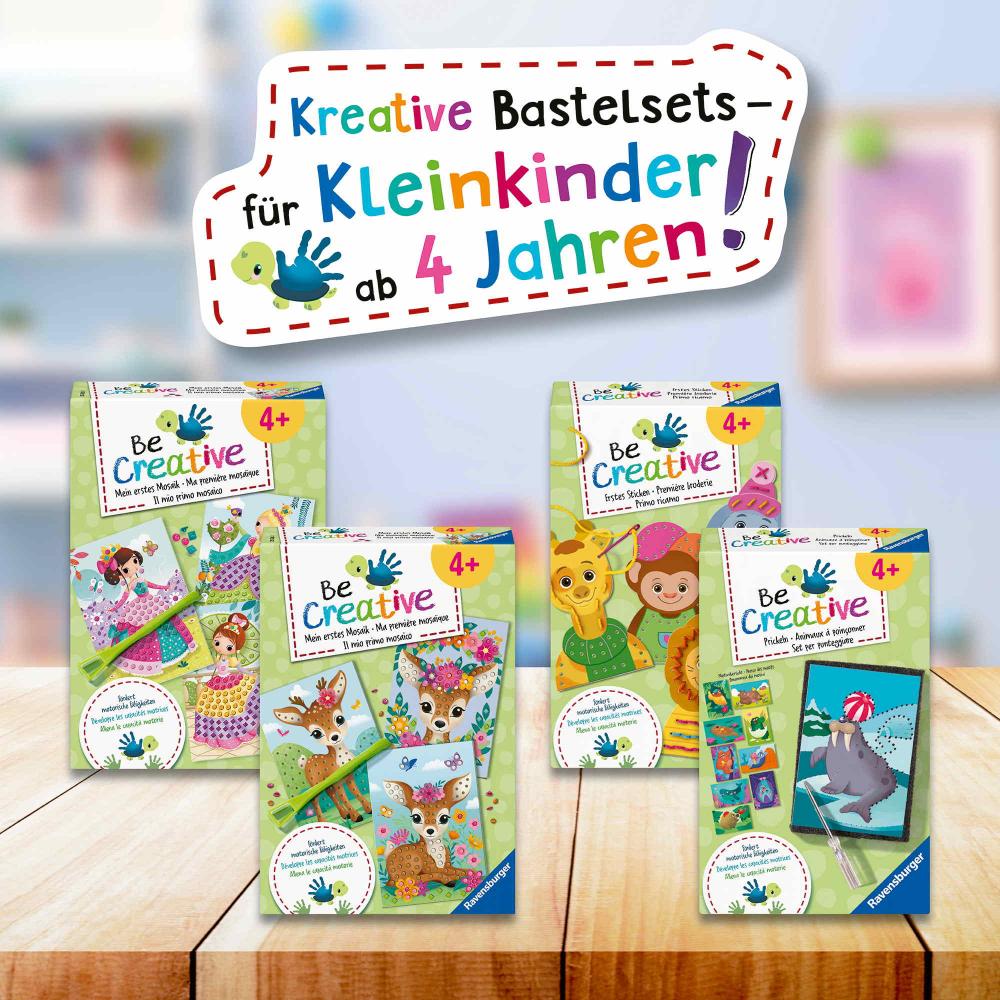 Ravensburger kreative Grundtechniken Be Creative Mini Prickeln 25537