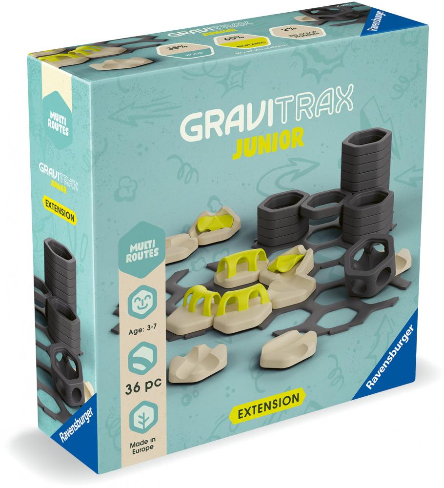 Ravensburger Kugelbahn GraviTrax Junior Extension Multi Routes 25570