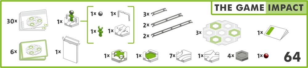 Ravensburger Kugelbahn GraviTrax The Game Impact 27016