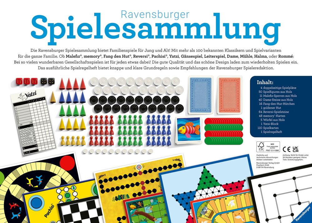 Ravensburger Familienspiel Spielesammlung 27293