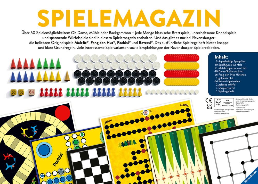 Ravensburger Familienspiel Spielesammlung Spielemagazin 27295