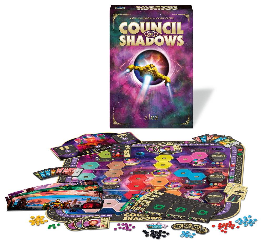 Ravensburger Familienspiel alea Strategiespiel Council of Shadows 27366